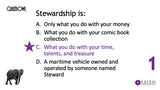 Faith Inkubators Stewardship